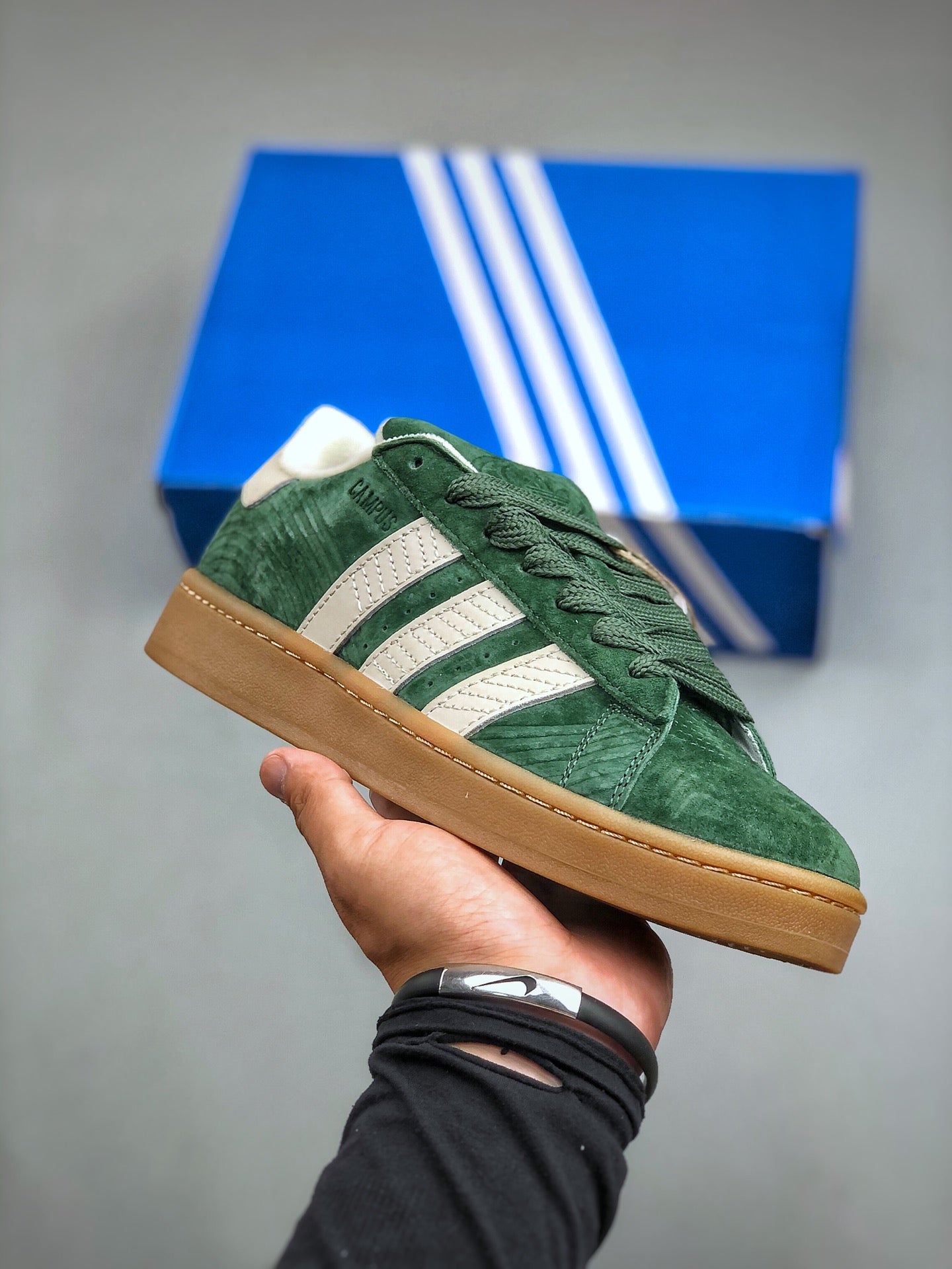 Adidas Campus VELOUR VERT