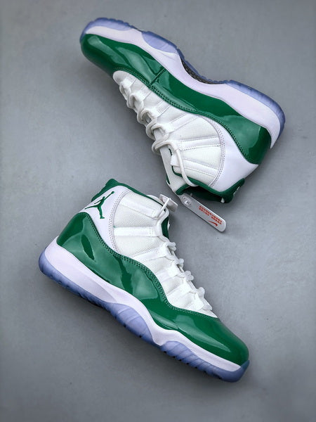 Air Jordan 11 "White And Green"