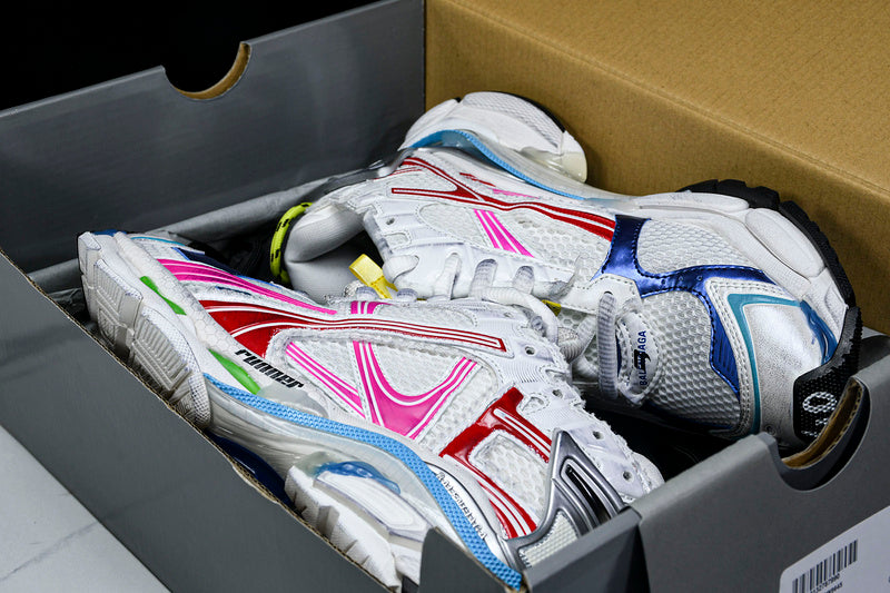 BALENCIAGA RUNNER x WHITE MULTICOLOR