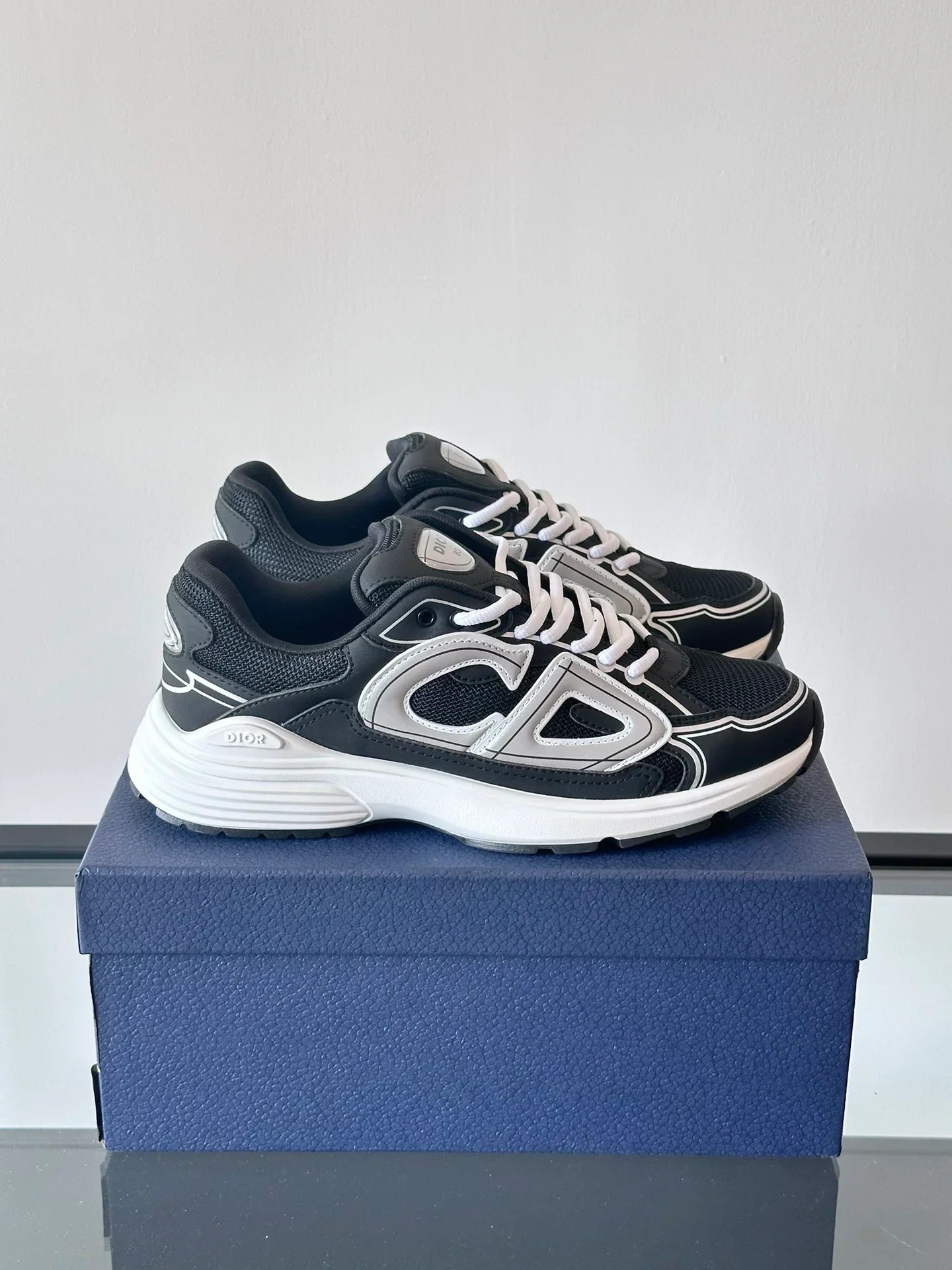 DIOR B30 ANTHRACITE GREY BLUE