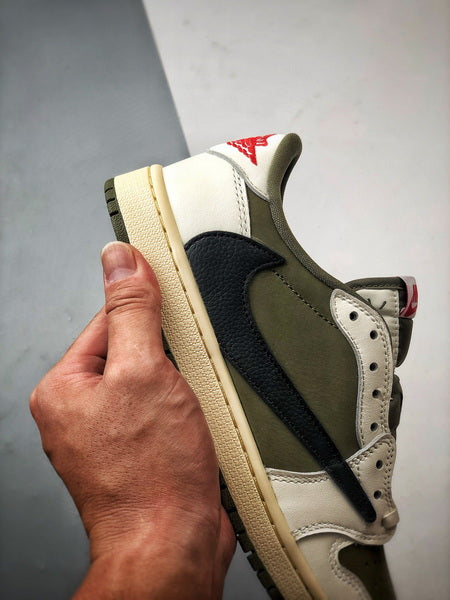 Travis Scott x Air Jordan 1 Low OG "Medium Olive"