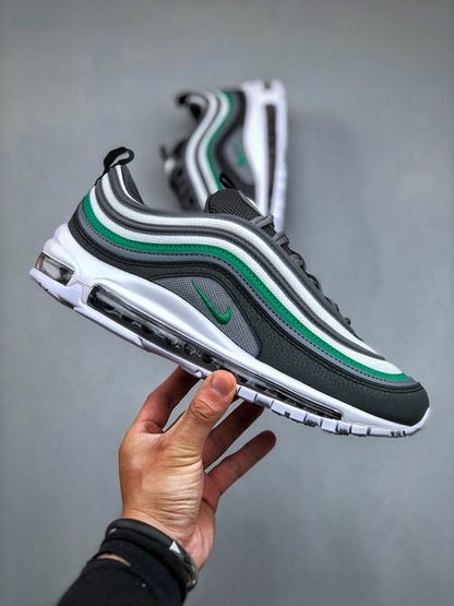NIKE Air Max 97 Cool Gris Stadium Vert - Houdini