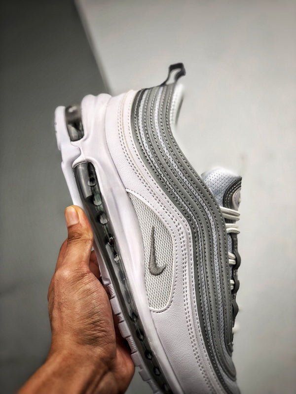NIKE Air Max 97 Blanc/Argenté/Gris - Houdini
