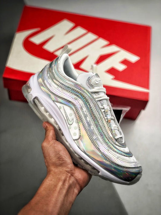 NIKE Air Max 97 'Blanc Iridescent' - Houdini