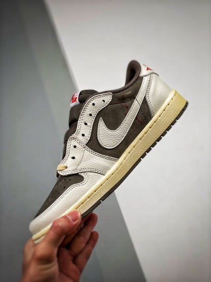 Travis Scott x Air Jordan 1 Low "Revers Mocha"