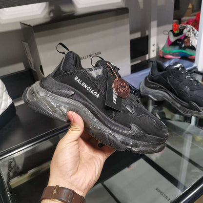 BALENCIAGA TRIPLE S x NOIR GEL