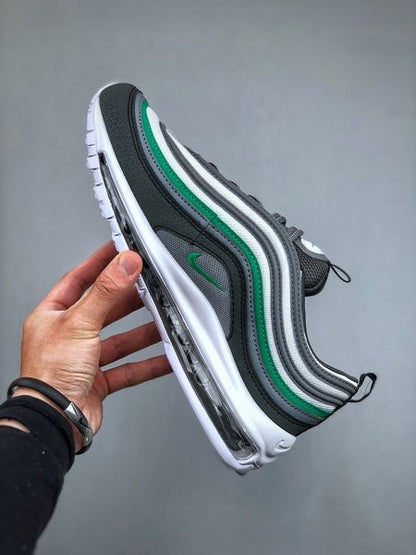 NIKE Air Max 97 Cool Gris Stadium Vert - Houdini