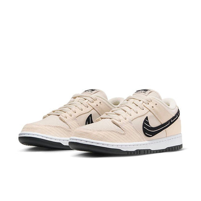 NIKE Dunk Low Albino & Preto Pearl White