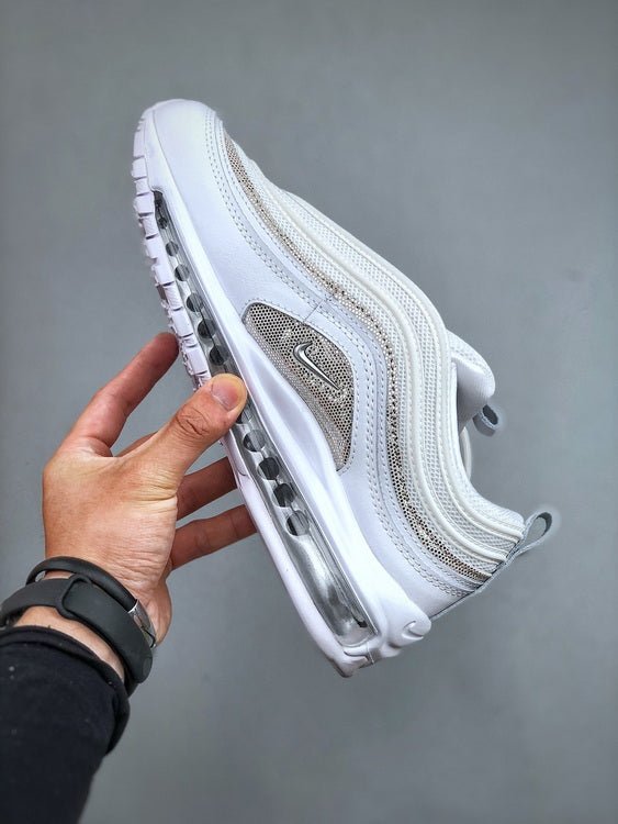 NIKE Air Max 97 Blanc Chrome - Houdini