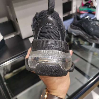 BALENCIAGA TRIPLE S x NOIR GEL