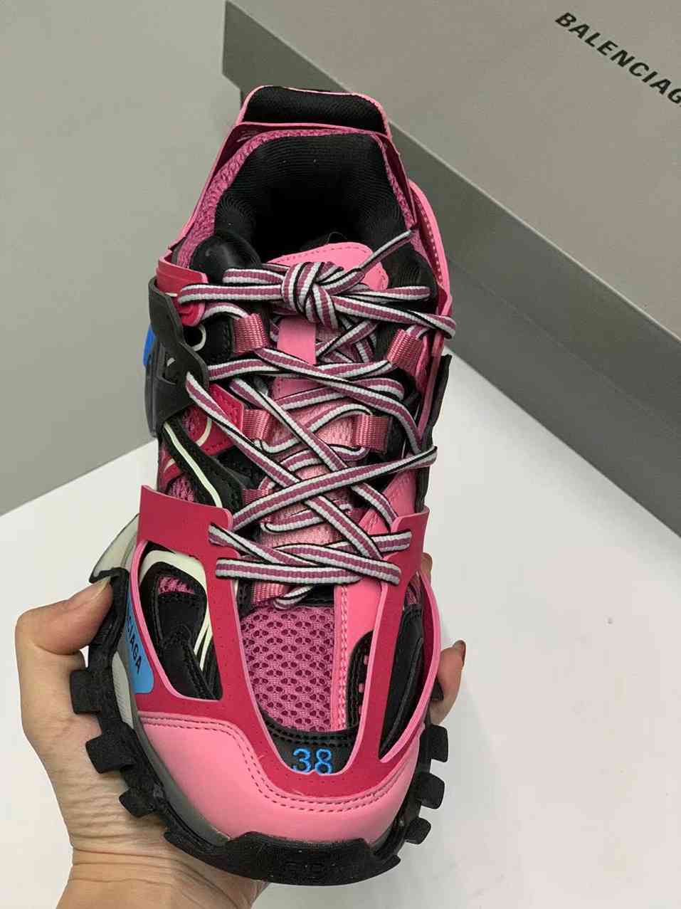 BALENCIAGA TRACK 3.0 x ROSE BLEUE