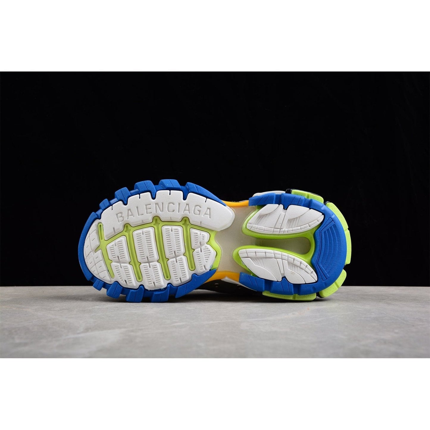 BALENCIAGA TRACK 3.0 x LEATHER FREE WHITE SILVER MULTI