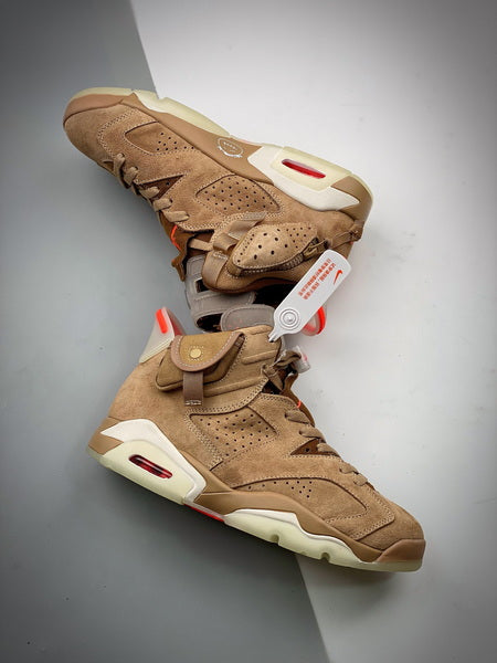 Air Jordan 6 x Travis Scott "British Khaki "