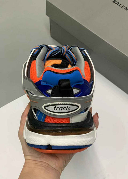 BALENCIAGA TRACK 3.0 x ORANGE BLANC BLEUE