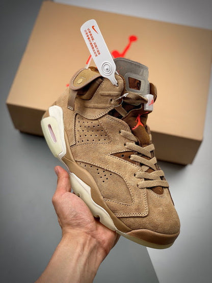Air Jordan 6 x Travis Scott "British Khaki "