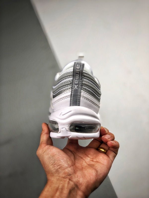 NIKE Air Max 97 Blanc/Argenté/Gris - Houdini