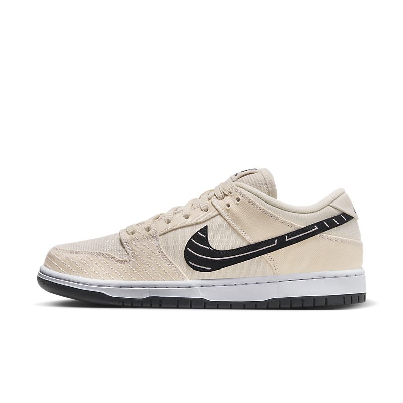 NIKE Dunk Low Albino & Preto Pearl White