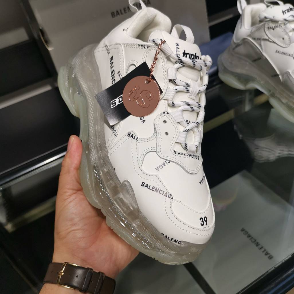 BALENCIAGA TRIPLE S x BLANC