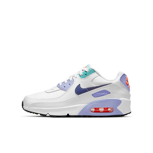 Nike Air Max 90 Blanc Poussière Violet Foncé