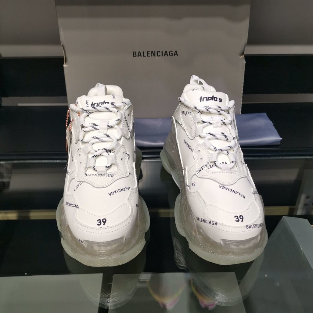 BALENCIAGA TRIPLE S x BLANC