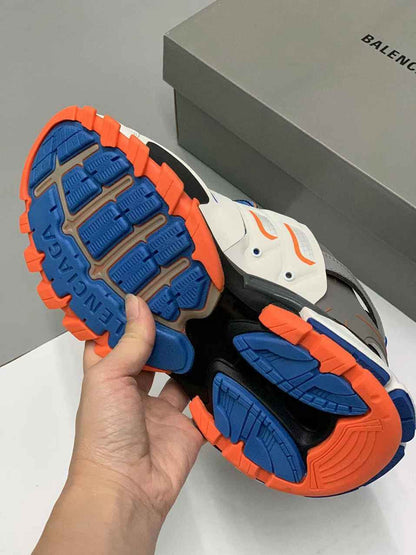 BALENCIAGA TRACK 3.0 x ORANGE BLANC BLEUE