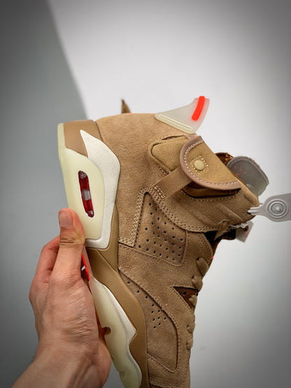 Air Jordan 6 x Travis Scott "British Khaki "
