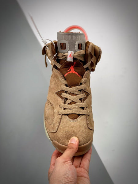 Air Jordan 6 x Travis Scott "British Khaki "