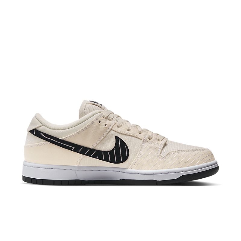 NIKE Dunk Low Albino & Preto Pearl White