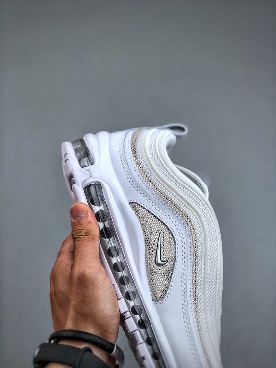 NIKE Air Max 97 Blanc Chrome - Houdini