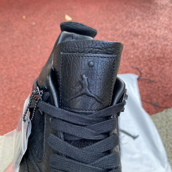 Air Jordan 4 RETRO BLACK PONEY HAIR