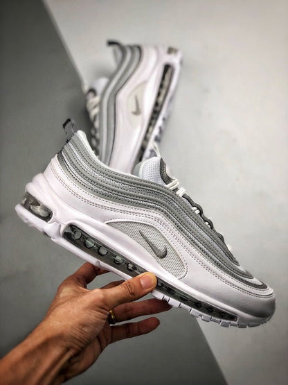 NIKE Air Max 97 Blanc/Argenté/Gris - Houdini