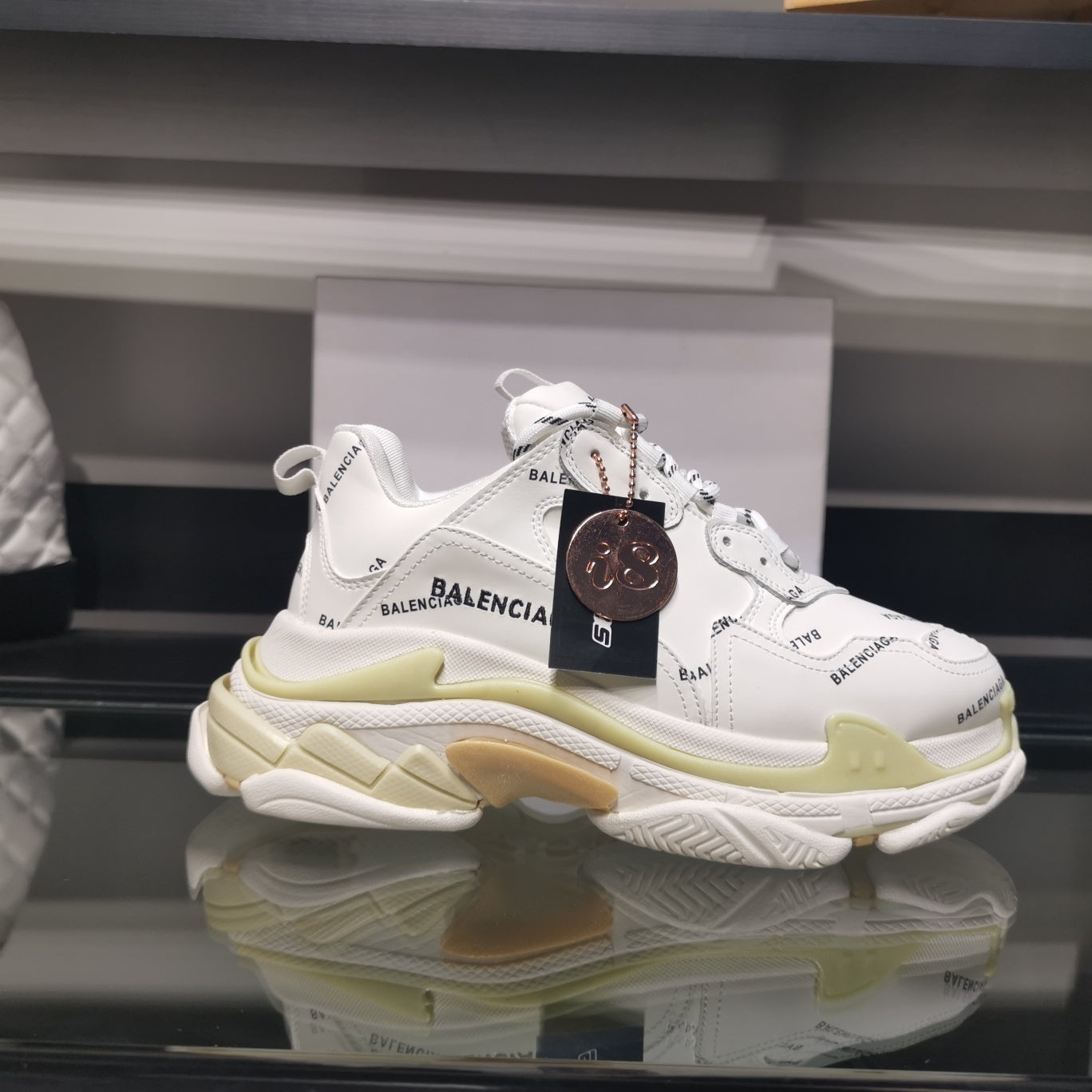 BALENCIAGA TRIPLE S x BLANC MONOGRAM