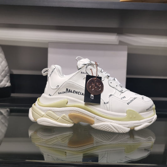 BALENCIAGA TRIPLE S x BLANC MONOGRAM