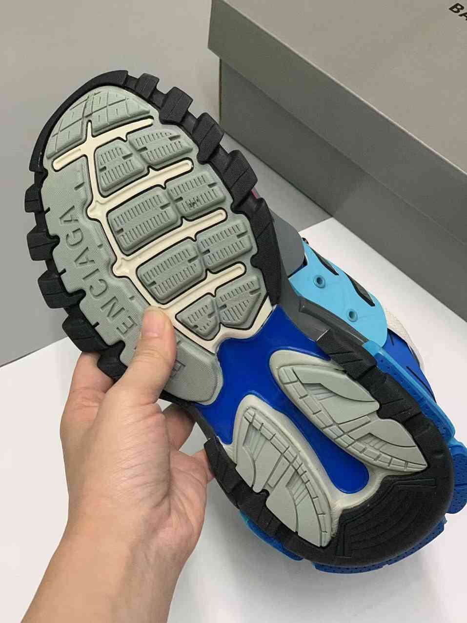BALENCIAGA TRACK 3.0 x BLEUE