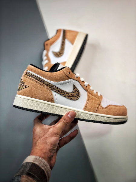 Air Jordan 1 Low édition spéciale Brown Elephant