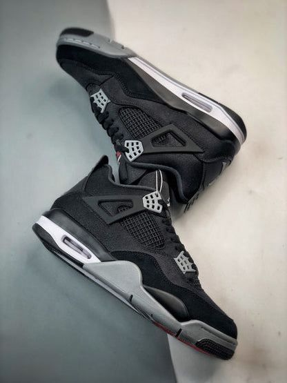 Air Jordan 4 Retro SE "Black Canvas"