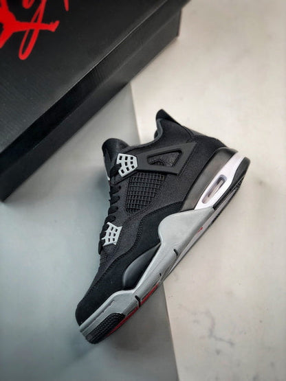 Air Jordan 4 Retro SE "Black Canvas"