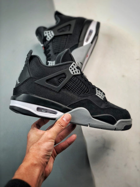 Air Jordan 4 Retro SE "Black Canvas"