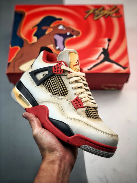 Air Jordan 4 Retro "Leaf Red"