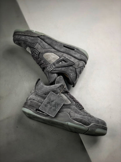 Air Jordan 4 X Kaws grey