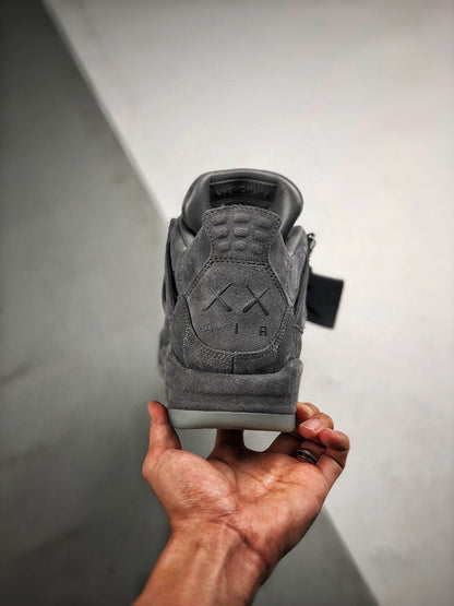 Air Jordan 4 X Kaws grey