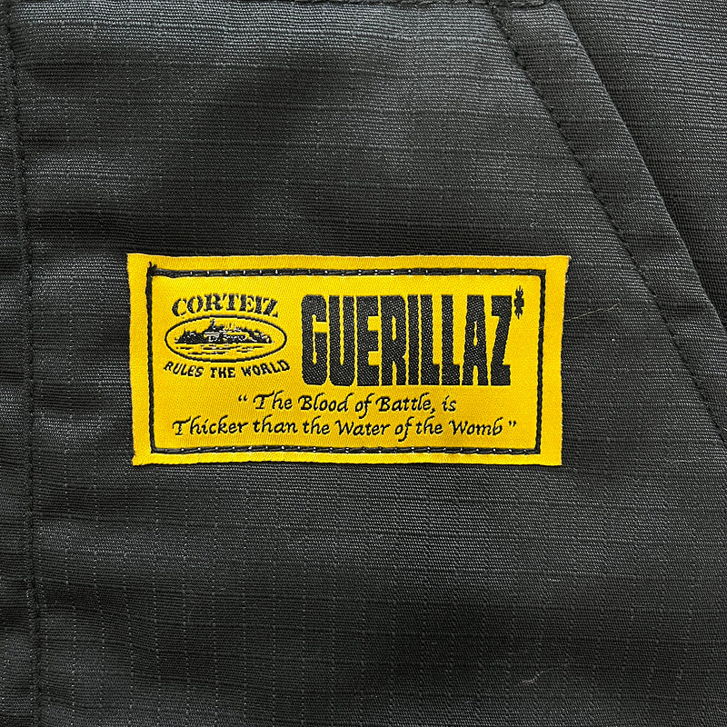 GILET MATELASSÉ CORTEIZ GUERILLAZ NOIR