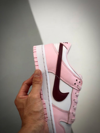 NIKE Dunk Low Pink Red White - Houdini