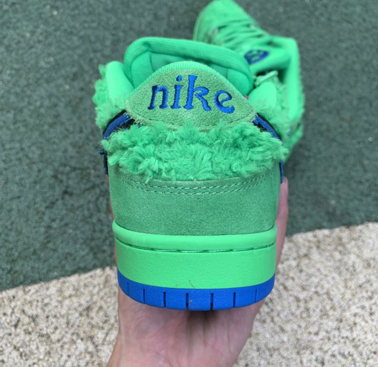 SB Dunk Low Grateful Dead green bears