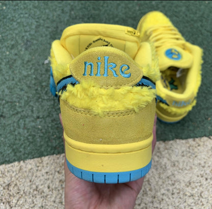 SB Dunk Low Pro x Grateful Dead Bears Opti Yellow