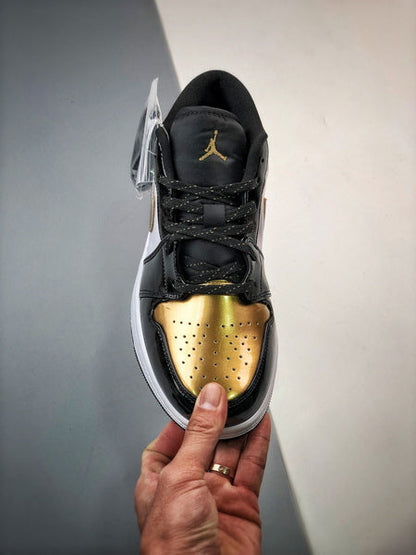 Jordan 1 Low ALT Noir Metallic Doré Blanc
