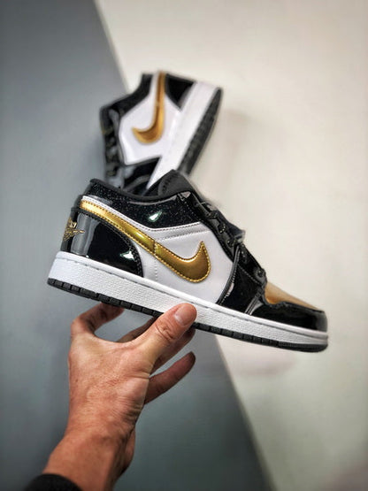 Jordan 1 Low ALT Noir Metallic Doré Blanc