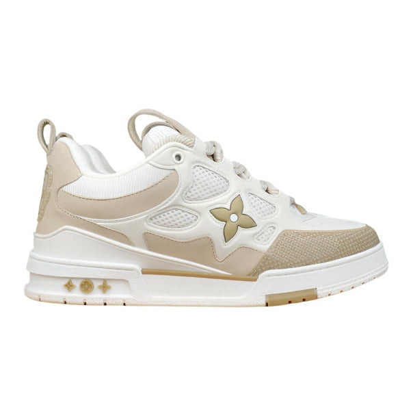 LOUIS VUITTON SKATE SNEAKER BEIGE WHITE