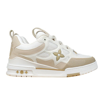 LOUIS VUITTON SKATE SNEAKER BEIGE WHITE