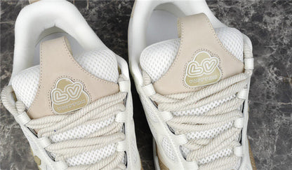 LOUIS VUITTON SKATE SNEAKER BEIGE WHITE